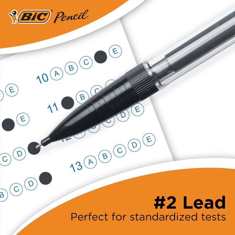 BIC 0.7 mm #2 Mechanical Pencils, 10 count