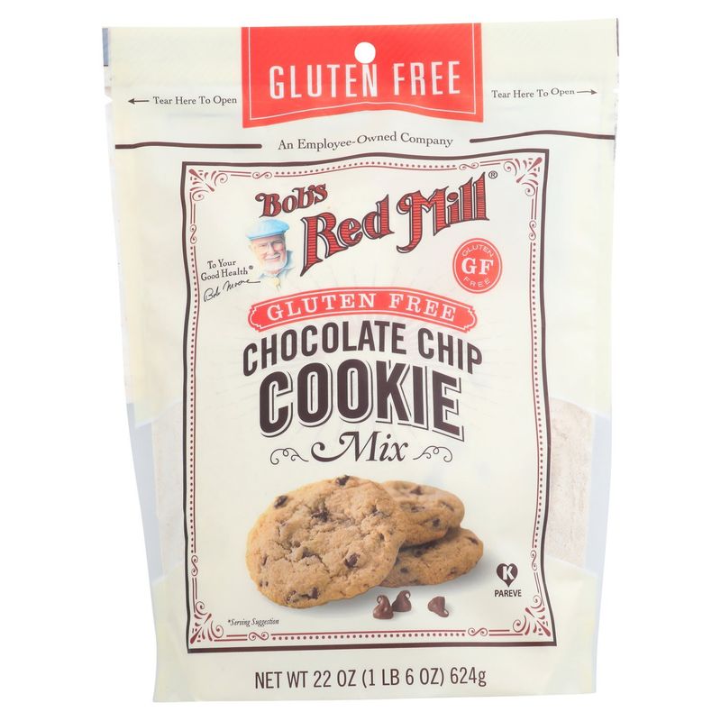 Bob's Red Mill Gluten Free Chocolate Chip Cookie Mix, 22 oz