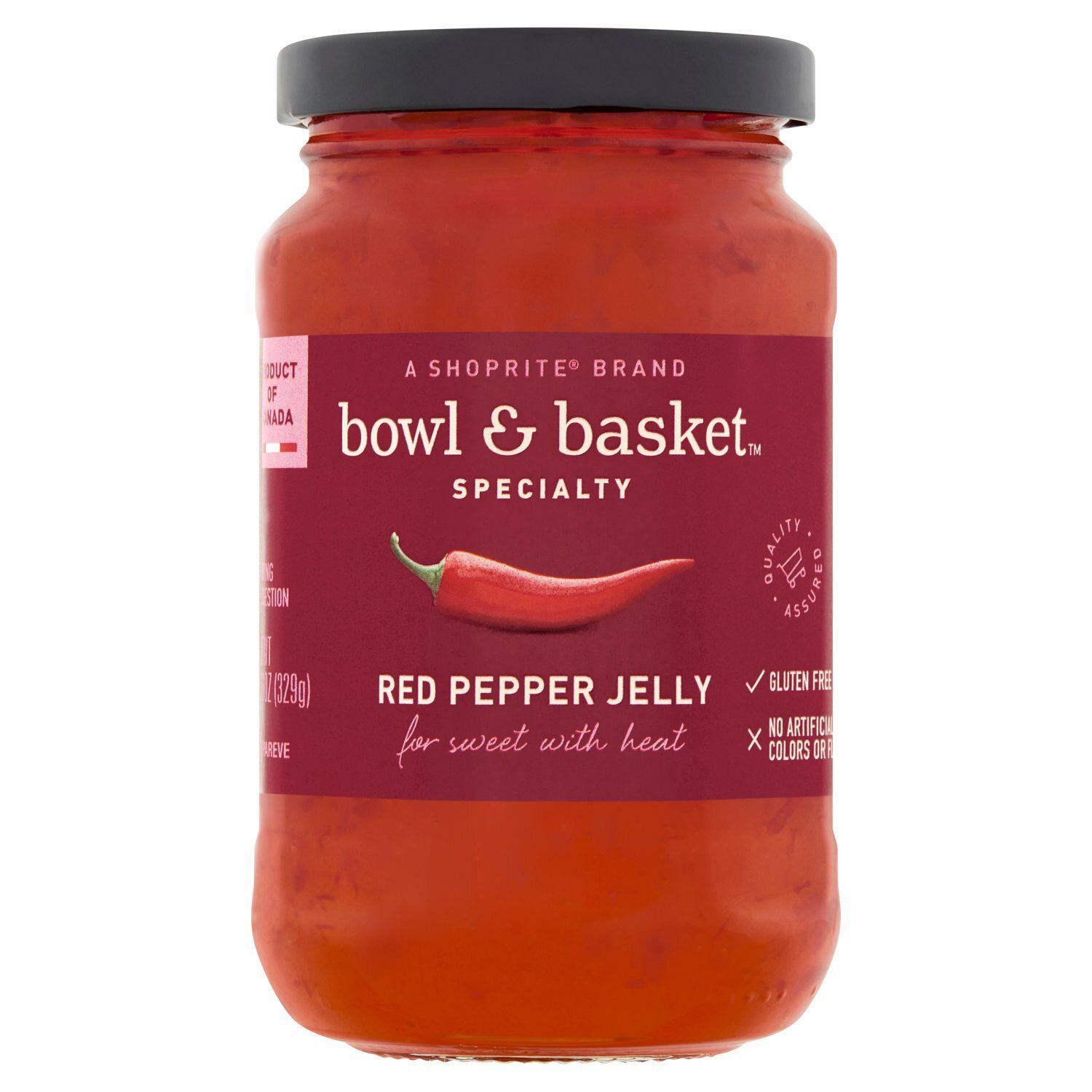 Bowl &amp; Basket Specialty Red Pepper Jelly, 11.6 oz