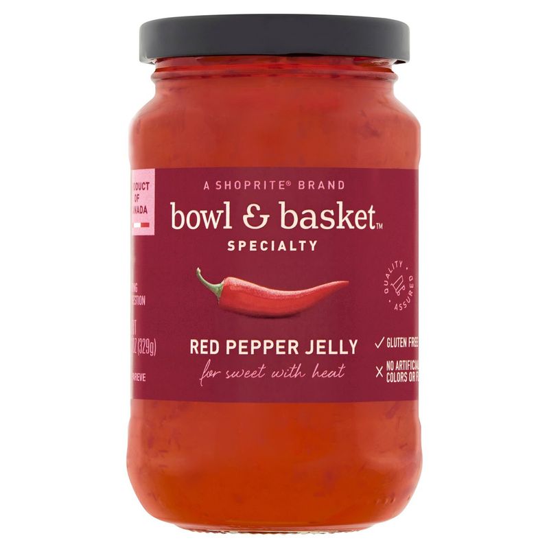 Bowl &amp; Basket Specialty Red Pepper Jelly, 11.6 oz