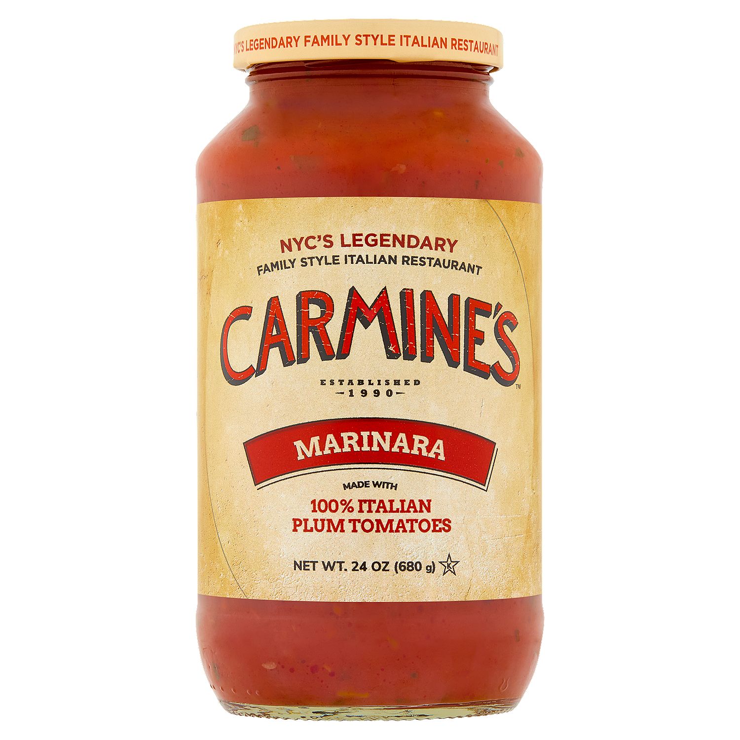 Carmine's Marinara Sauce, 24 oz
