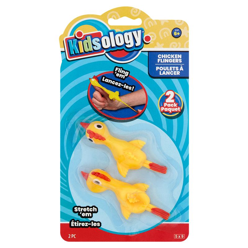 Kidsology Chicken Flingers, Age 6+, 2 count