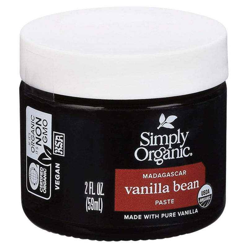Simply Organic Madagascar Vanilla Bean Paste, 2 fl oz