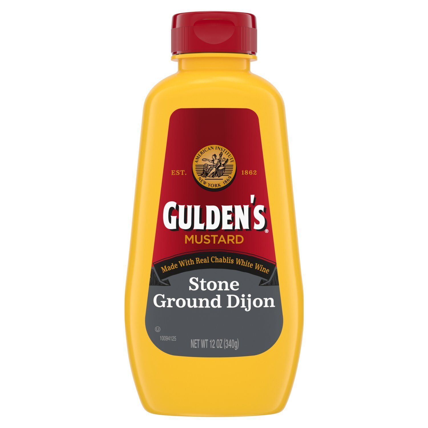 Gulden's Stone Ground Dijon Mustard, 12 oz