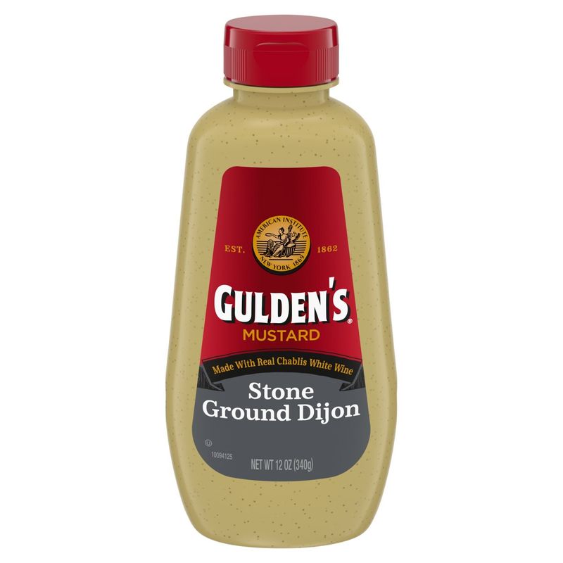 Gulden's Stone Ground Dijon Mustard, 12 oz