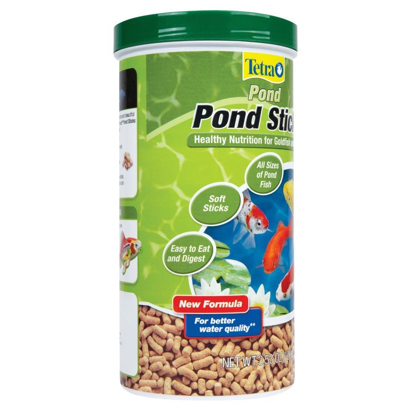 Tetra Pond Sticks Fish Food, 3.53 oz