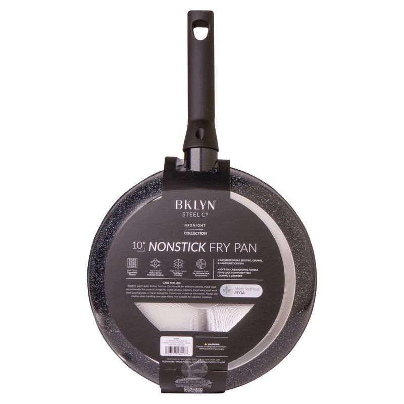 Bklyn Steel Co Midnight Collection 10" Nonstick Fry Pan
