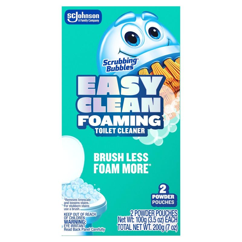 Scrubbing Bubbles Easy Clean Foaming Toilet Cleaner, 3.5 oz, 2 count