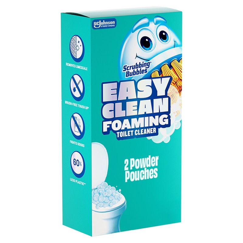 Scrubbing Bubbles Easy Clean Foaming Toilet Cleaner, 3.5 oz, 2 count