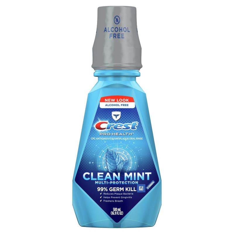 Crest Pro Health Multi Protection Clean Mint CPC (cetylpyridinium chloride) Antigingivitis/Antiplaq