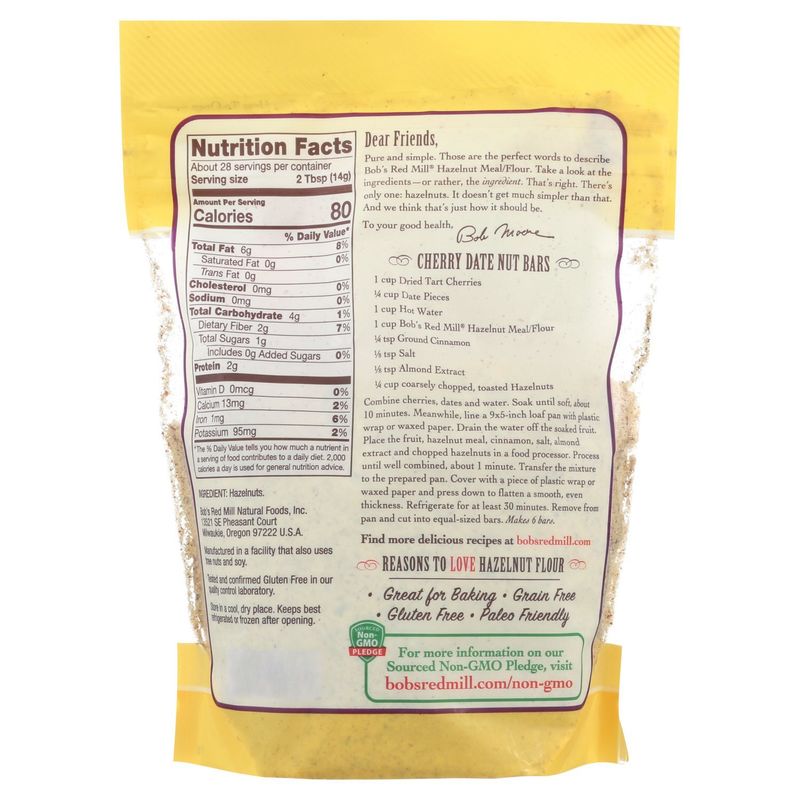 Bob's Red Mill Hazelnut Flour/Meal Natural, 14 oz