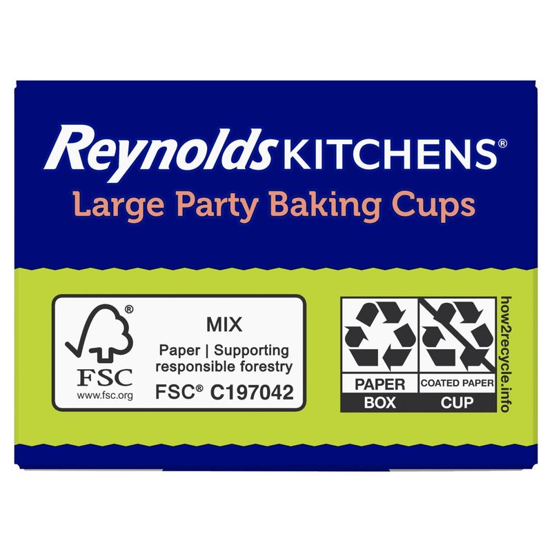 Reynolds Kitchens Large Party Baking Cups, 36 count