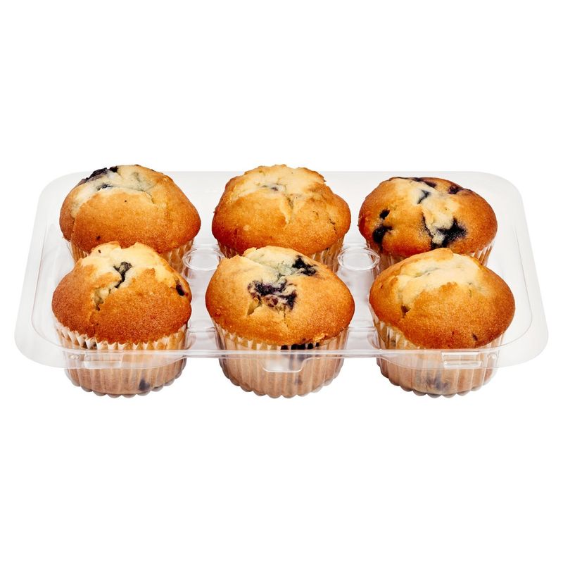 6 Pack Blueberry Muffins