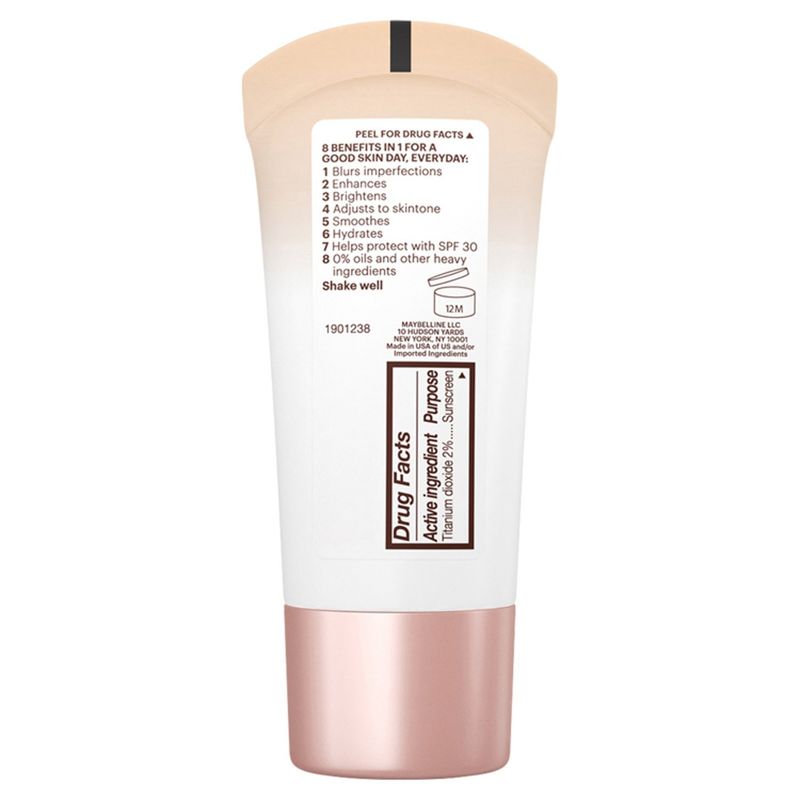 Maybelline New York Dream BB Fresh 120 Sheer Tint Skin Hydrating Beauty Balm, SPF 30, 1.0 fl oz