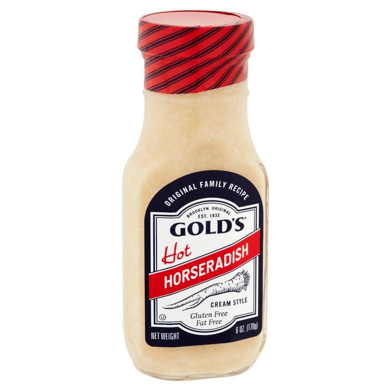 Gold's Cream Style Hot Horseradish, 6 oz