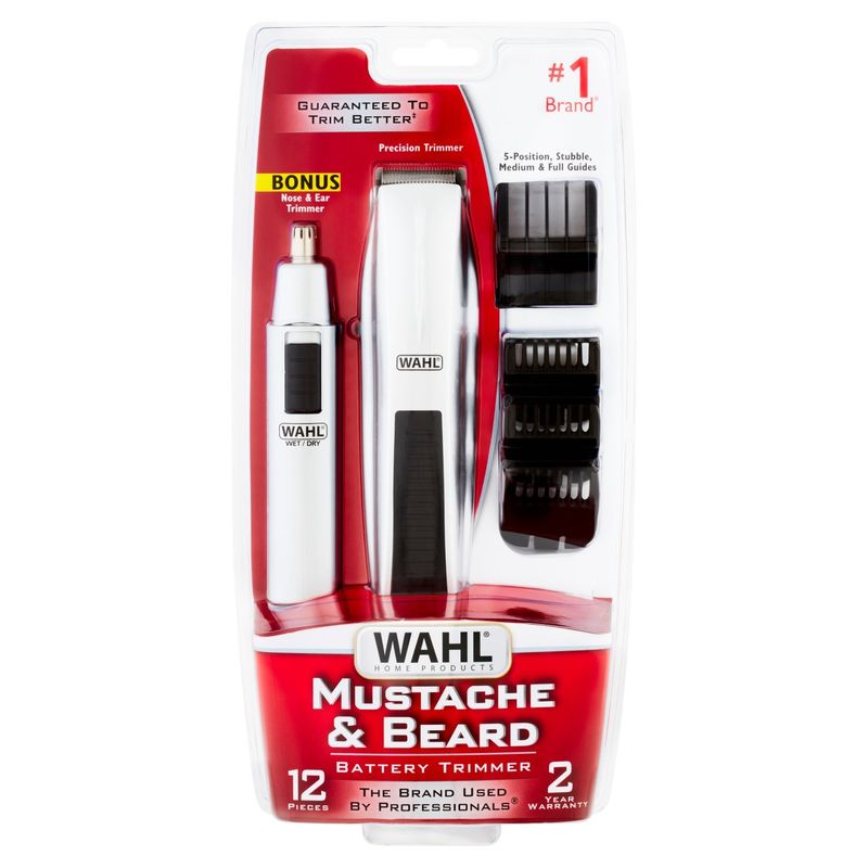 Wahl Home Products Mustache &amp; Beard Battery Trimmer
