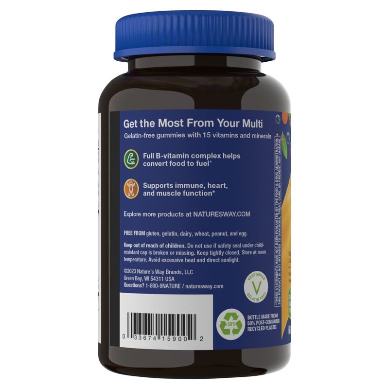 Nature's Way Alive! Men's Gummy Multivitamin Supplement, 60 count