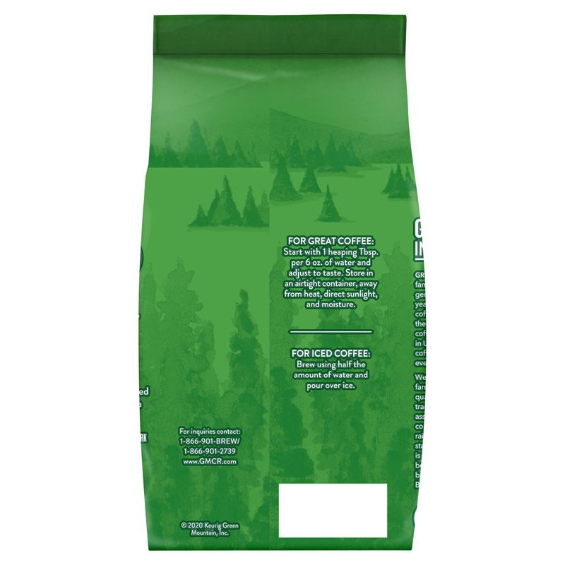 Green Mountain Coffee Roasters Breakfast Blend Light Roast Ground Coffee, 12 oz