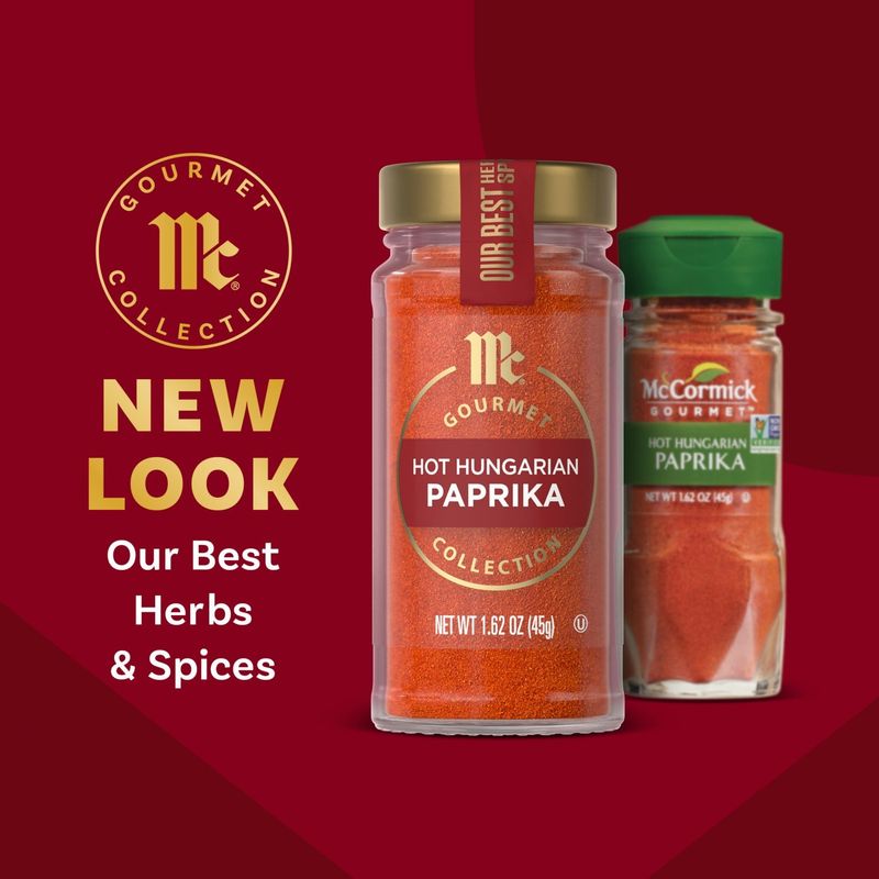 McCormick Gourmet Collection Hot Hungarian Paprika, 1.62 oz