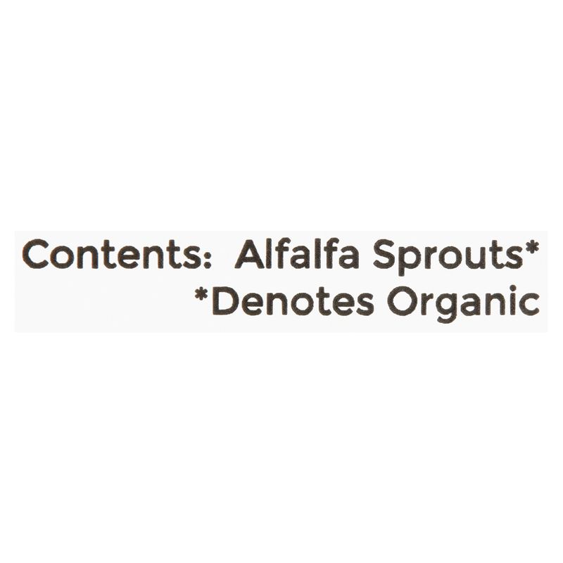 Jonathan Sprouts Organic Alfalfa Sprouts, 4 oz