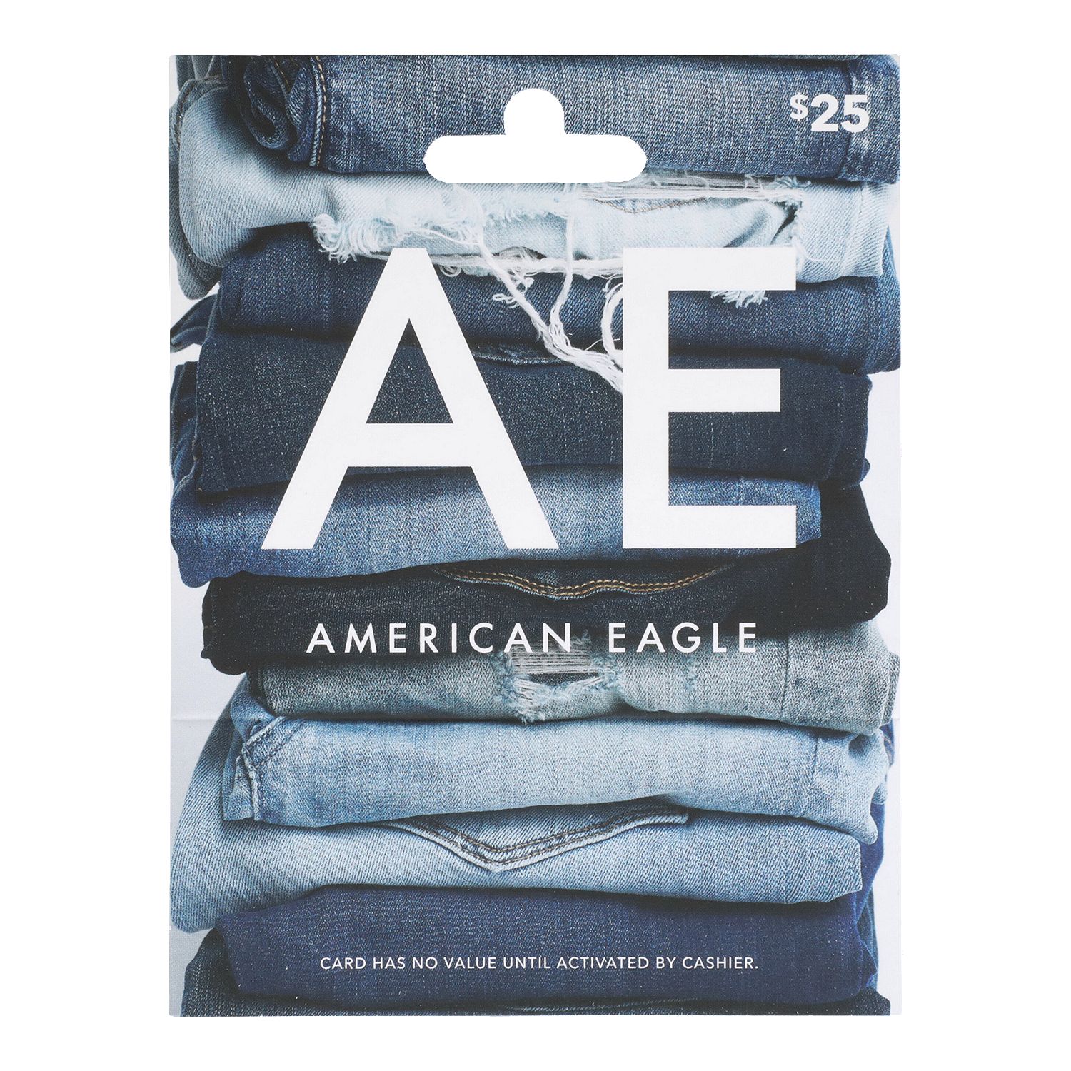 American Eagle $25 Gift Card, 1 each