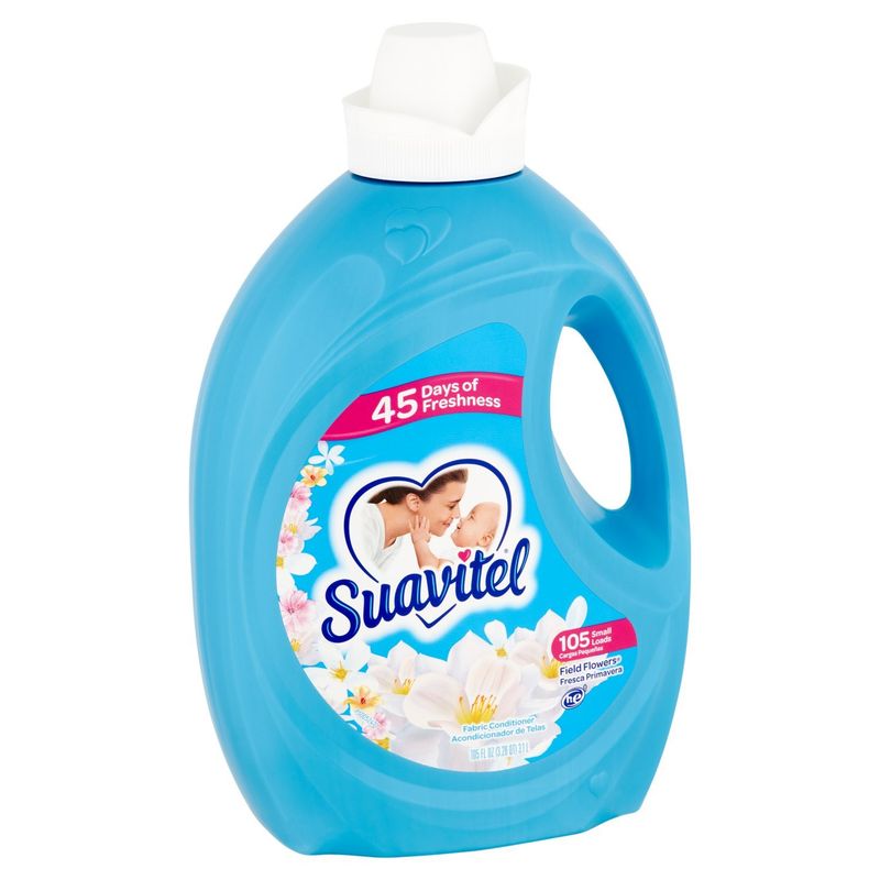 Suavitel Field Flowers Fabric Conditioner, 105 loads, 105 fl oz