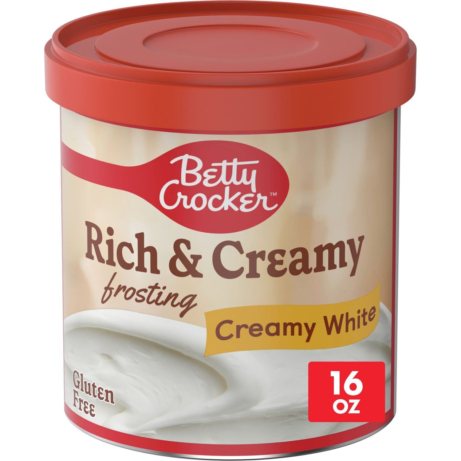 Betty Crocker Rich &amp; Creamy White Frosting, 16 oz
