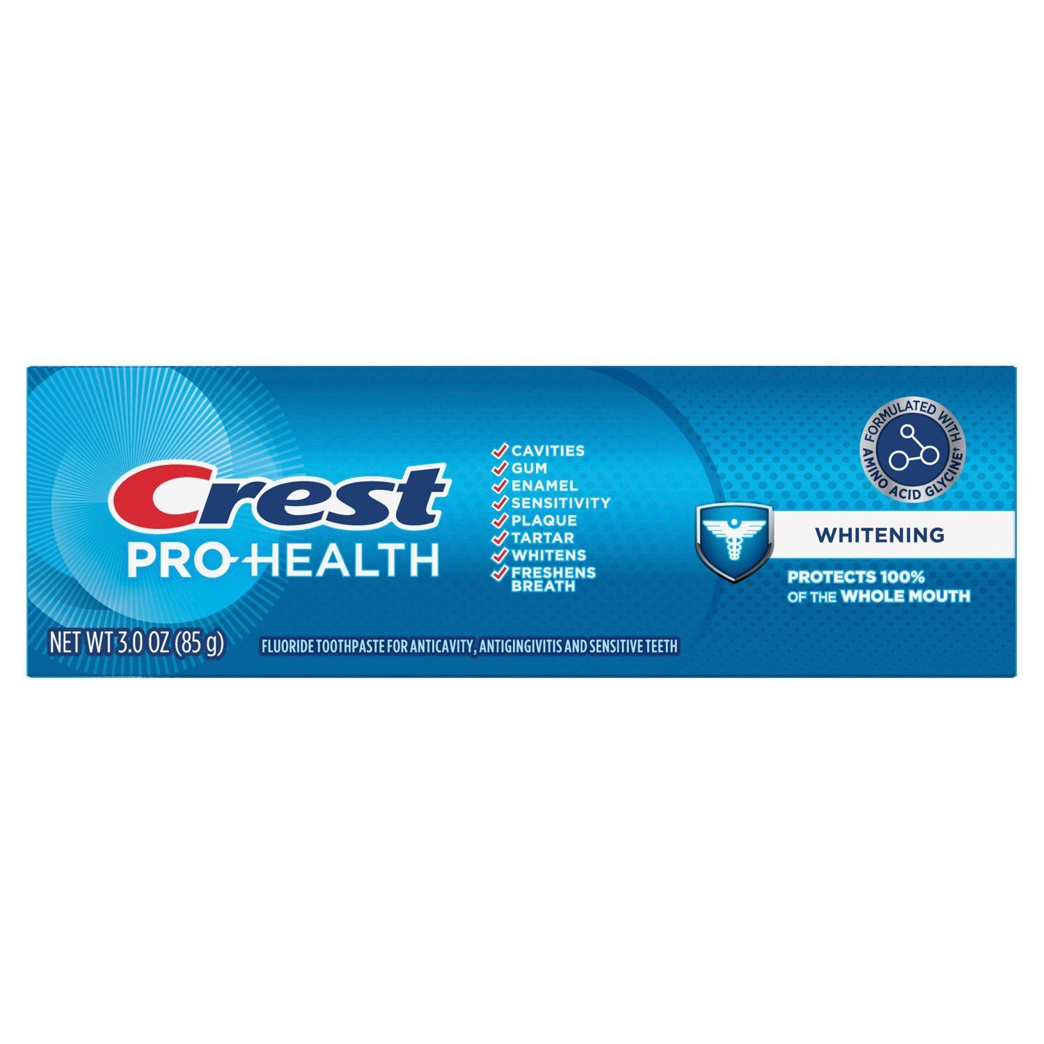 Crest Pro-Health Whitening Fluoride Toothpaste, 3.0 oz