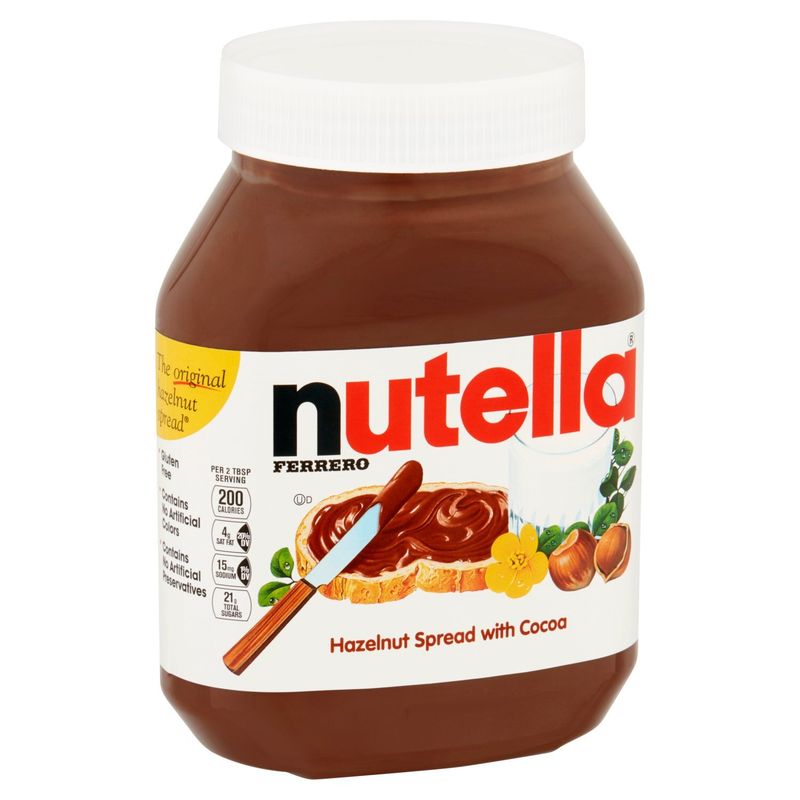 Ferrero Nutella Hazelnut Spread with Cocoa, 2.2 lbs