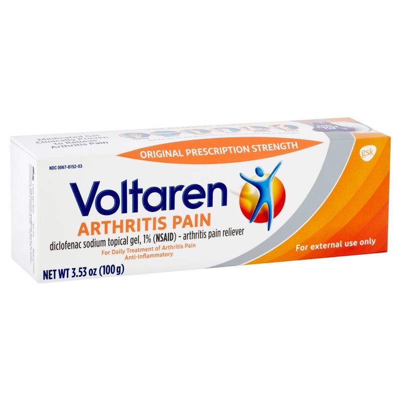 Voltaren Arthritis Pain Diclofenac Sodium Topical Gel, 3.53 oz