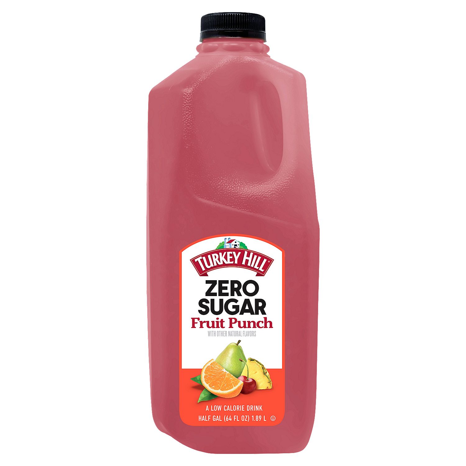 Turkey Hill Zero Sugar Fruit Punch, 64 fl oz