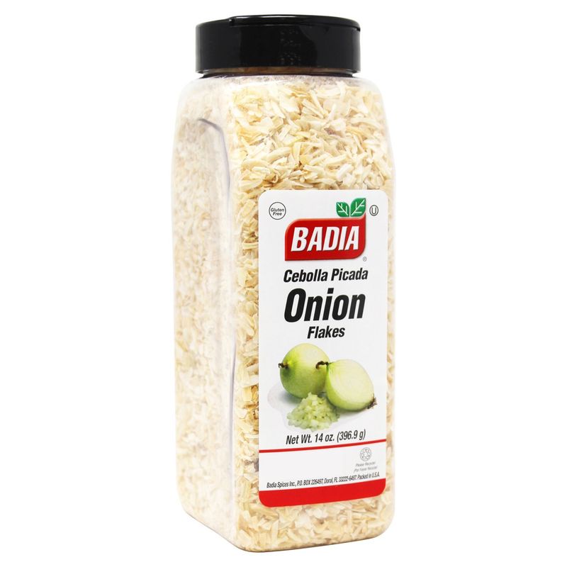 Badia Onion Flakes, 14 oz