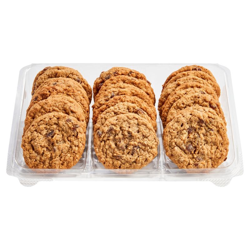 24 Pack Gourmet Oatmeal Raisin Cookies