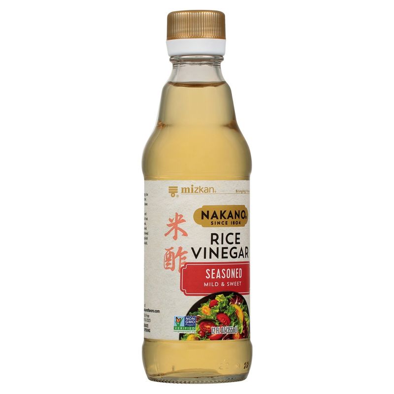Mizkan Nakano Seasoned Mild &amp; Sweet Rice Vinegar, 12 fl oz
