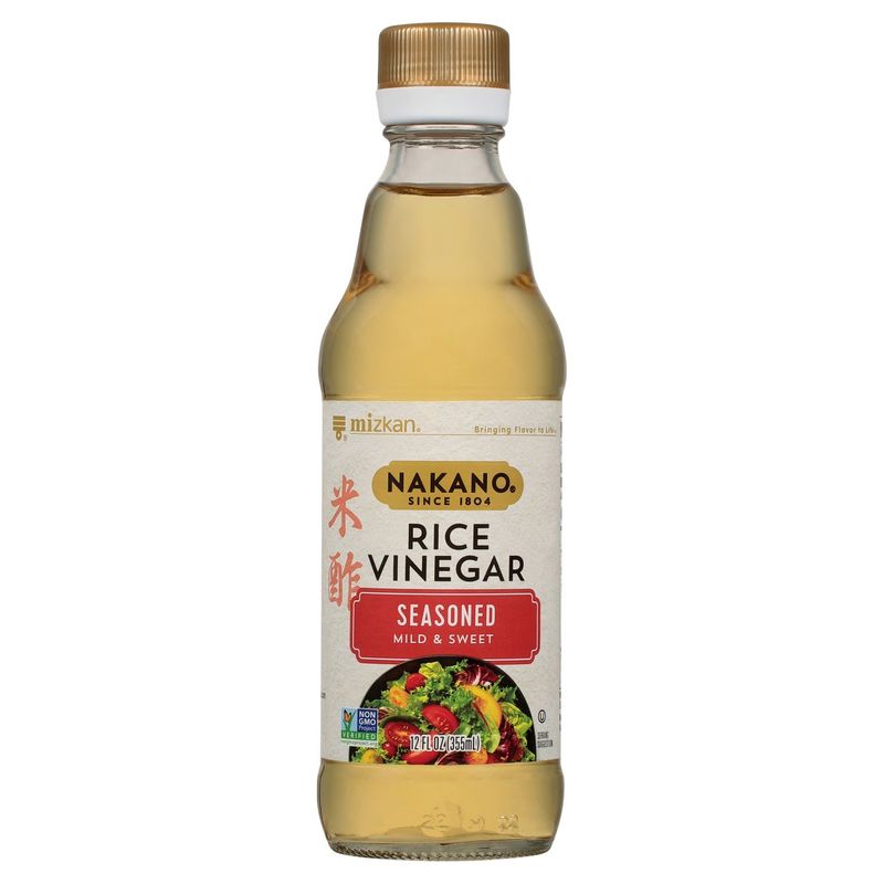 Mizkan Nakano Seasoned Mild &amp; Sweet Rice Vinegar, 12 fl oz
