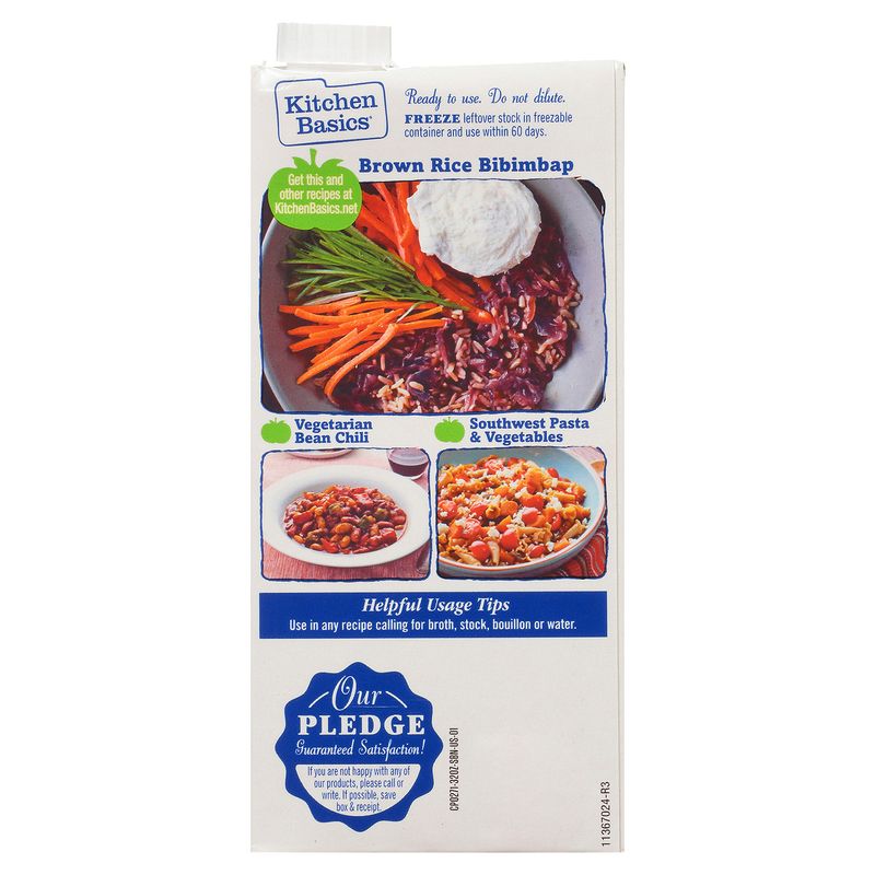 Kitchen Basics Unsalted Vegetable Stock, 32 oz