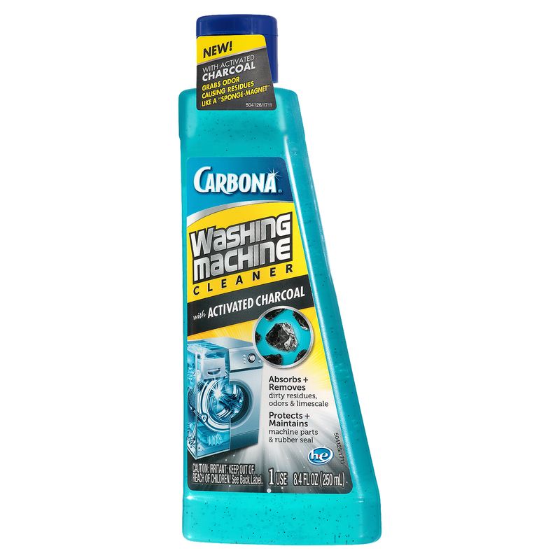 Carbona Washing Machine Cleaner with Activated Charcoal, 8.4 fl oz
