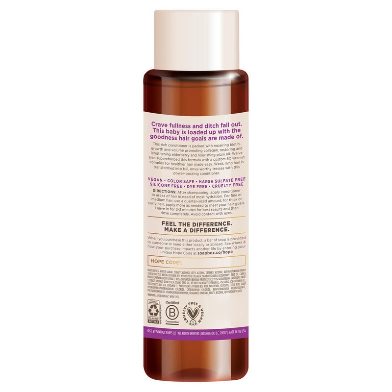 Soapbox Biotin &amp; Superfruit Blend Strengthening Conditioner, 16 fl oz