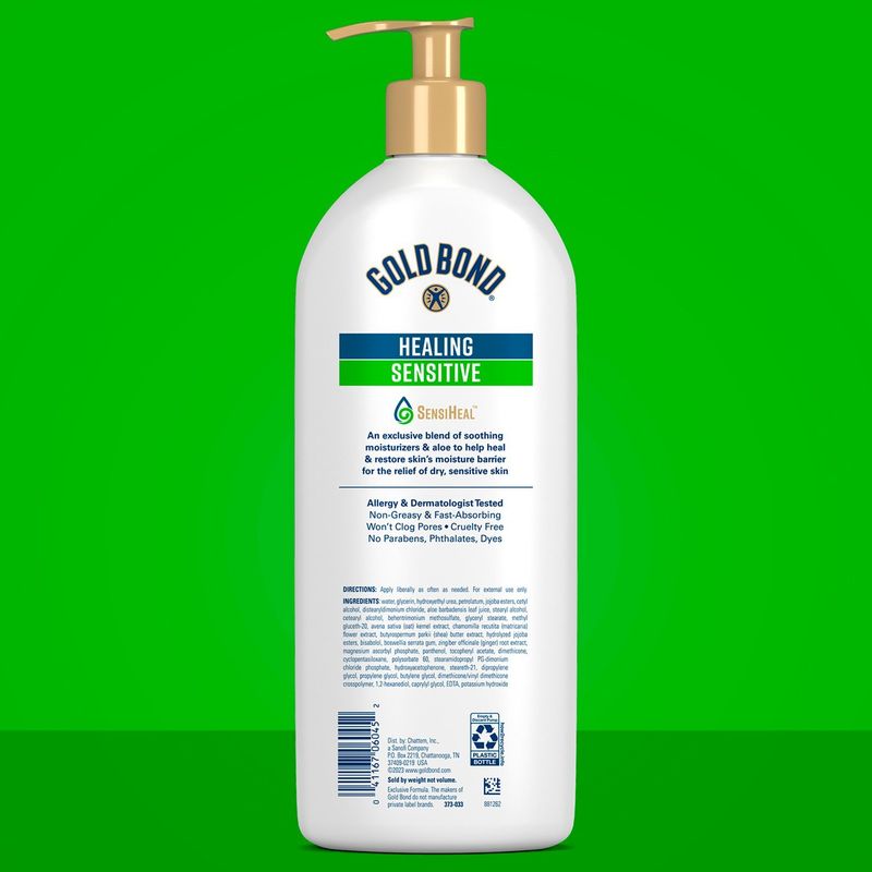 Gold Bond Healing Sensitive Daily Body &amp; Face Lotion Value Size, 21 oz