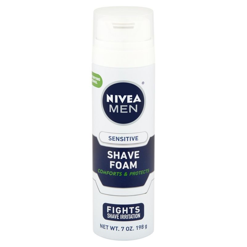 Nivea Men Sensitive Shave Foam, 7 oz