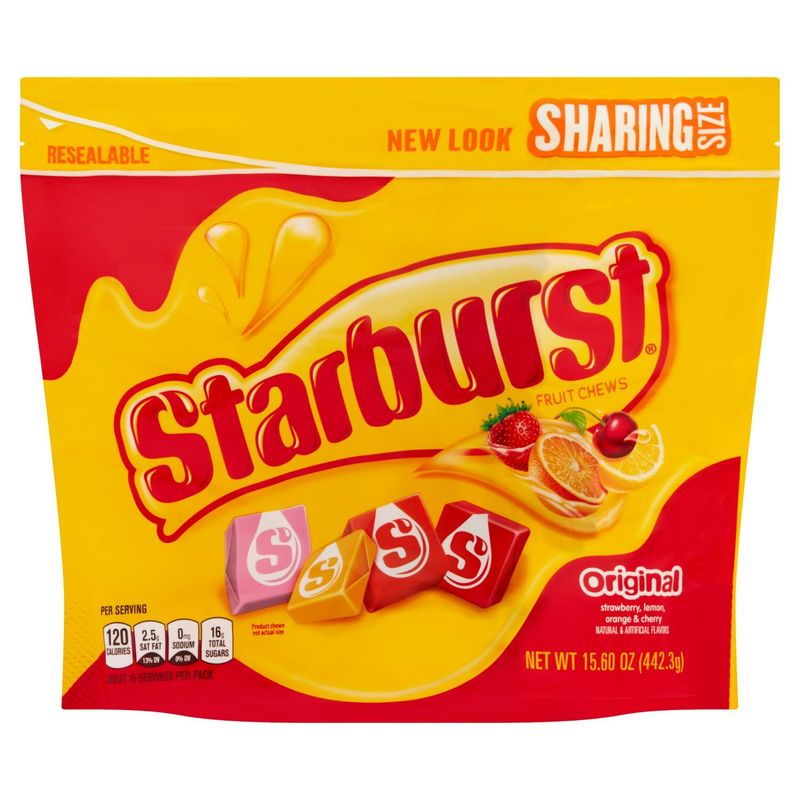 Starburst Original Fruit Chews Sharing Size, 15.60 oz