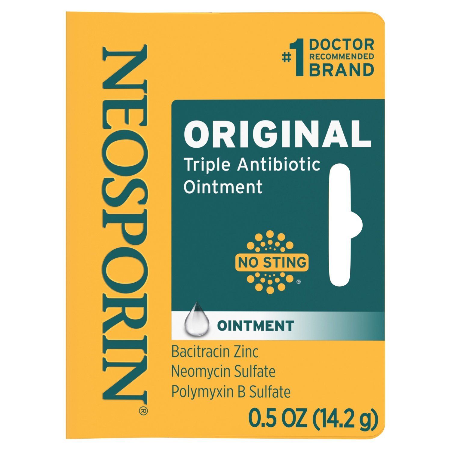 Neosporin Original First Aid Antibiotic Ointment, 0.5 oz
