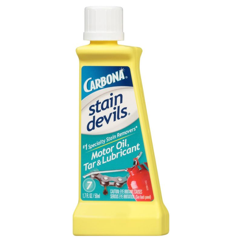 Carbona Stain Devils 7 Motor Oil, Tar &amp; Lubricant Stain Removers, 1.7 fl oz