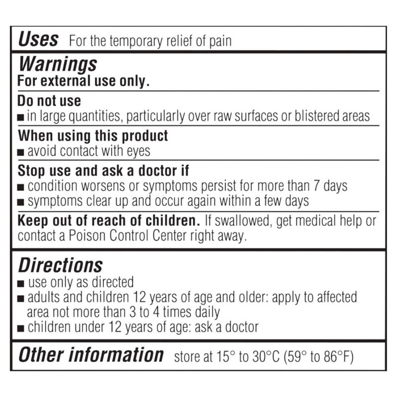 Tylenol Precise Pain Relieving Cream, 4.0 oz
