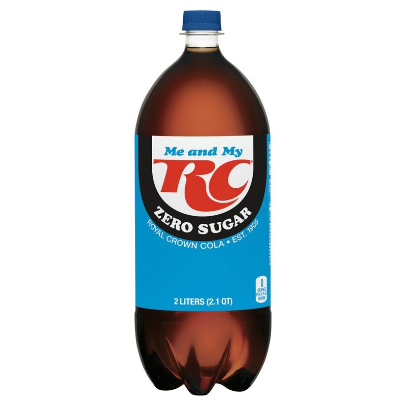 RC Zero Sugar Royal Crown Cola, 2.1 qt