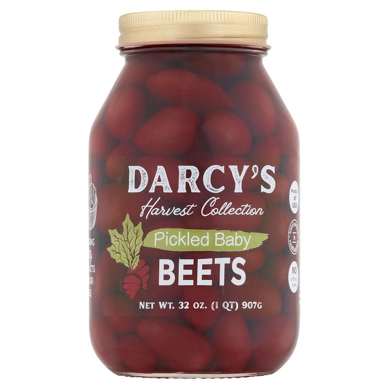 Darcy's Harvest Collection Pickled Baby Beets, 32 oz