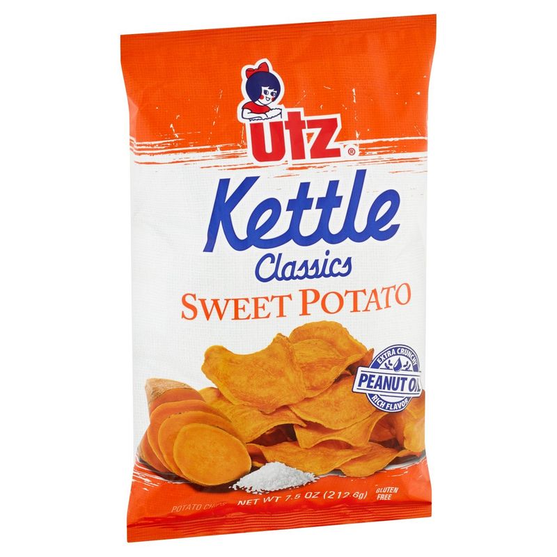 Utz Kettle Classics Sweet Potato Chips, 7.5 oz