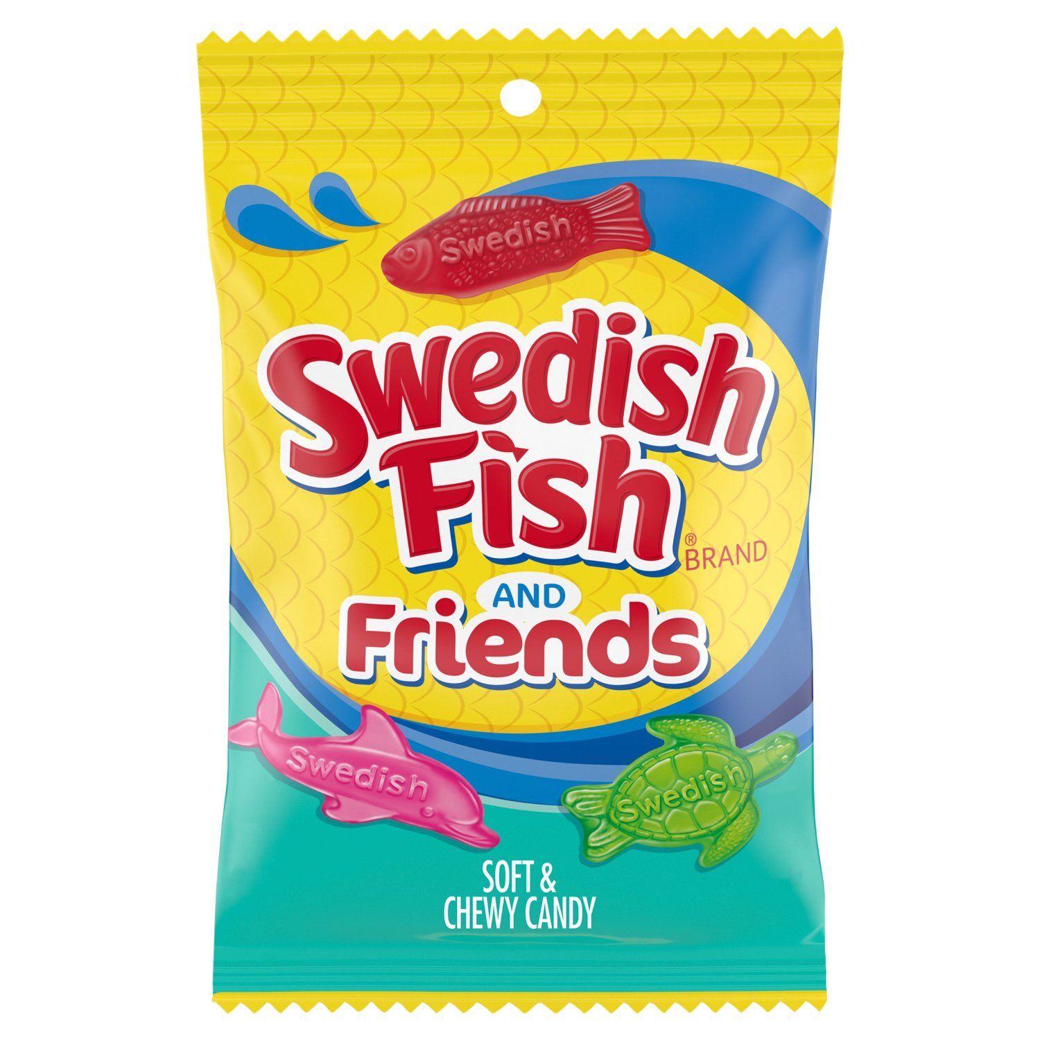 Swedish Fish Friends Soft &amp; Chewy Candy, 8.04 oz