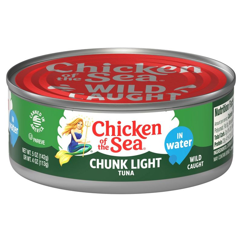 Chicken of the Sea Chunk Light Tuna in Water, 5 oz