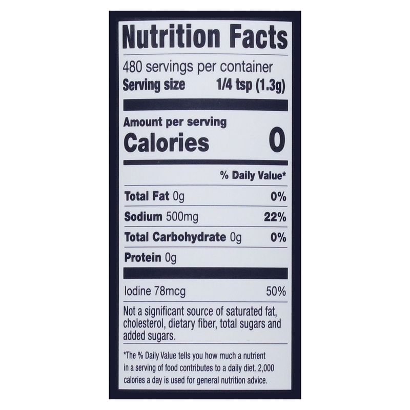 Morton Iodized Himalayan Pink Salt, 22 oz